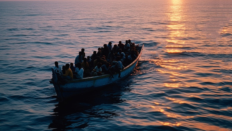 Patru persoane au murit dupa ce barca in care se aflau a naufragiat in largul coastelor Greciei Imagine