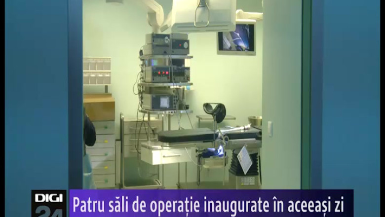 Patru sali de operatie inaugurate in aceeasi zi Imagine