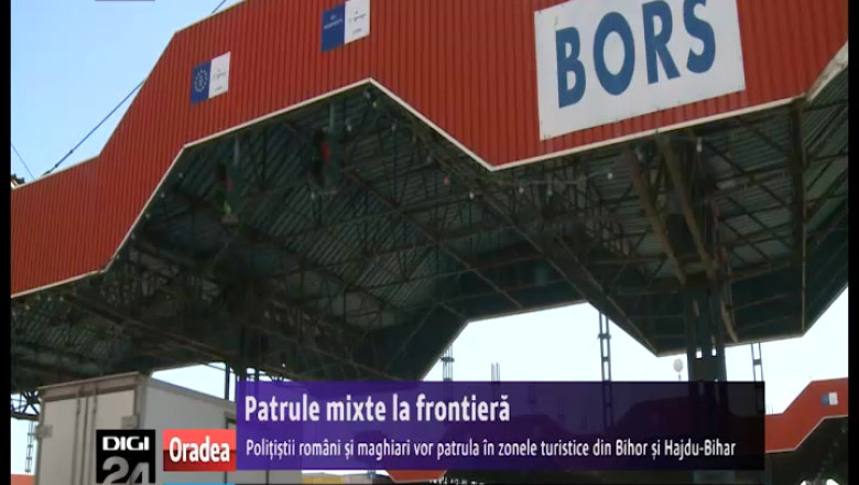 Patrule mixte la frontiera. Politistii romani si maghiari vor patrula in zonele turistice din Bihor si Hajdu-Bihar Imagine