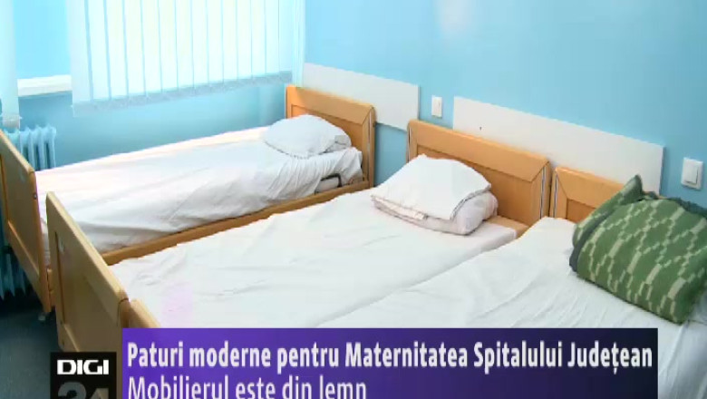 Paturi moderne pentru Maternitatea Spitalului Judetean din Craiova Imagine