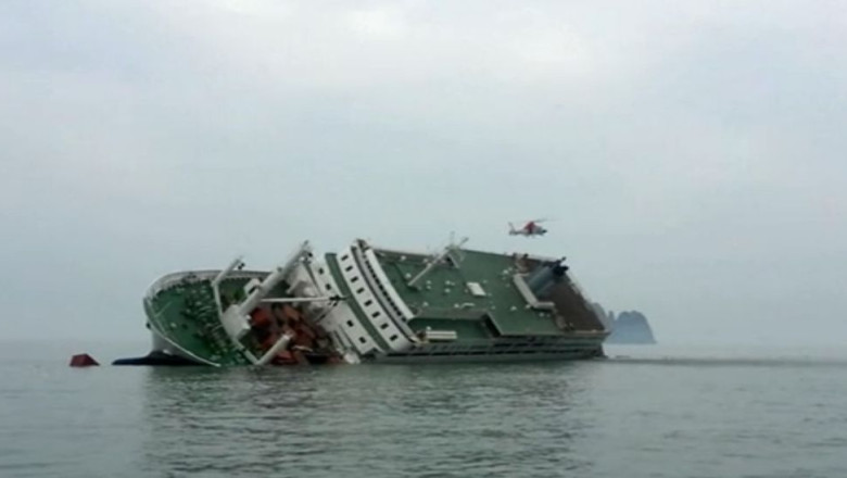 Paza de Coasta din Coreea de Sud a fost desfiintata in urma naufragiului din 16 aprilie Imagine