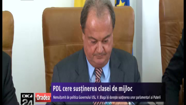 PDL, intre acuze la adresa Guvernului si initiative pentru sustinerea clasei de mijloc Imagine