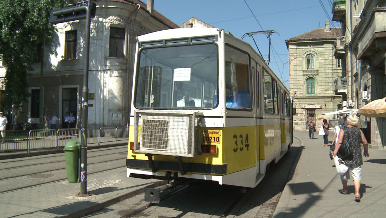 Pe traseul vechiului tramvai cu cai, prin Timisoara Imagine