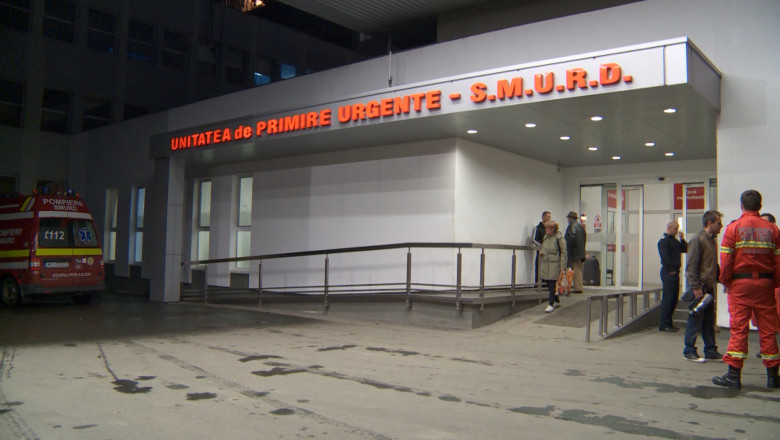 Pe trotuar, ca la patinoar. Sectia de ortopedie din Baia Mare este plina din cauza fracturilor Imagine
