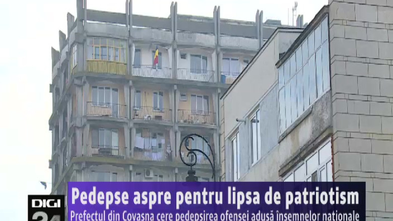 Pedepse aspre pentru lipsa de patriotism. Prefectul din Covasna cere pedepsirea ofensei adusa insemnelor nationale Imagine