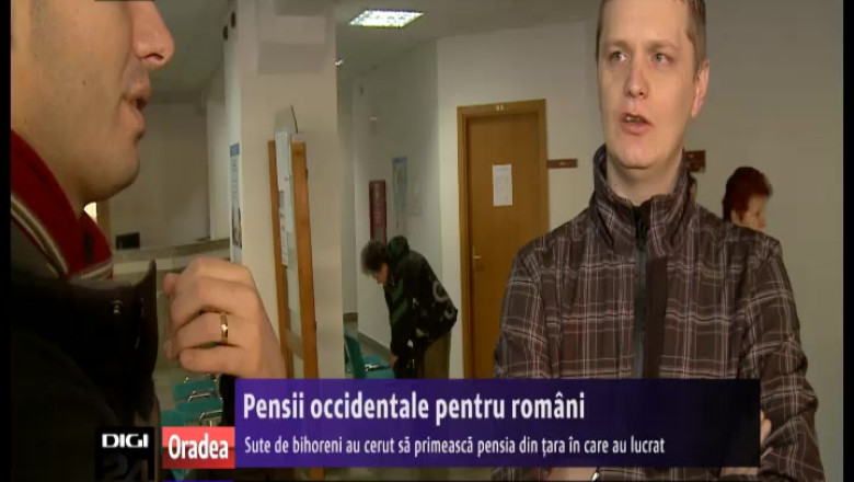 Pensii occidentale pentru bihoreni. Sute de persoane au cerut sa primeasca pensia din tara in care au lucrat Imagine