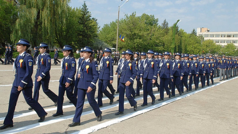 Pentru economii la buget, absolventii Academiei de Politie vor fi incadrati abia dupa 1 decembrie Imagine