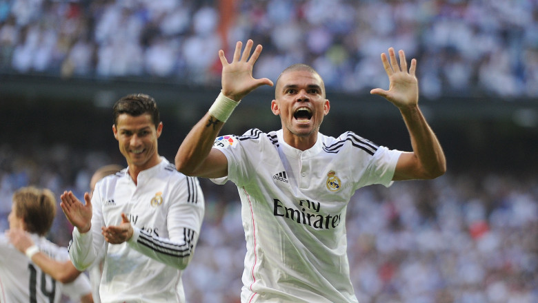 Pepe, fundasul lui Real Madrid, a donat noua tone de alimente persoanelor nevoiase Imagine