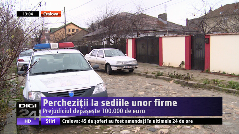 Perchezitii la sediile unor firme   Imagine