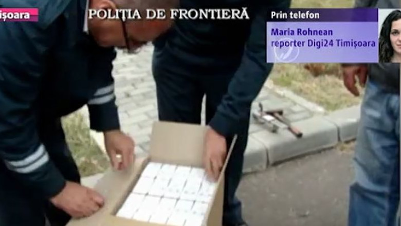 Perchezitii la suspecti de contrabanda cu tigari Imagine
