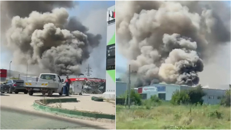 Pericol de explozie in Iasi: incendiu puternic langa o benzinarie. Autoritatile au emis un mesaj RO-Alert Imagine