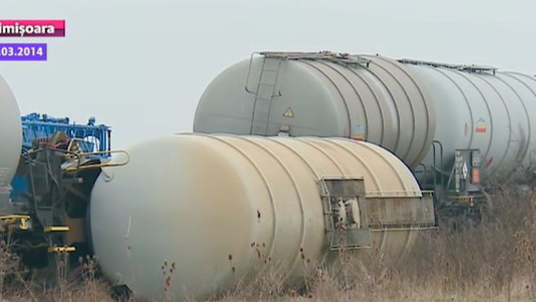 Pericol pe sine: deraierea de zilele trecute scoate la iveala probleme grave - oricand poate avea loc un dezastru Imagine