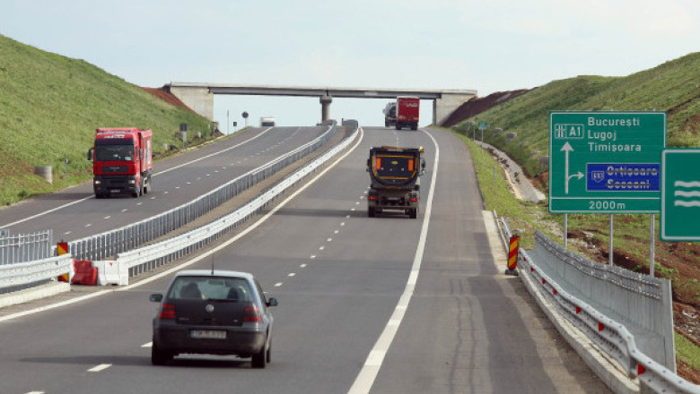 Pericolele de pe Autostrada Arad - Timisoara Imagine
