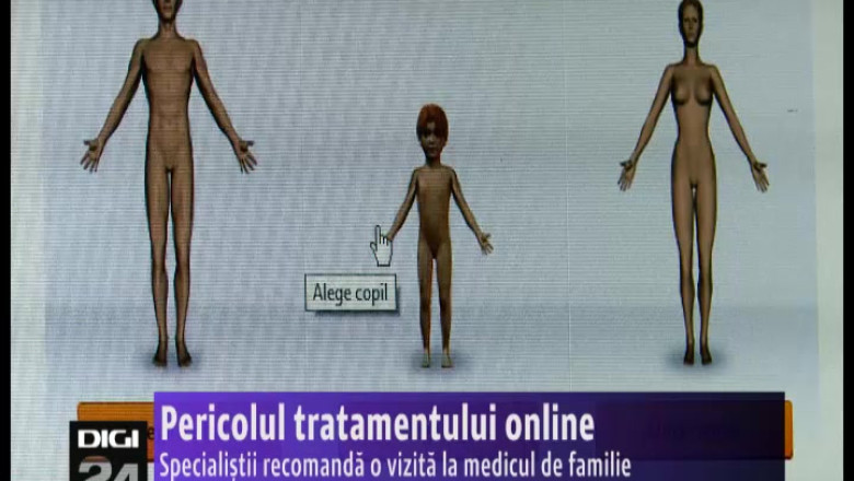 Pericolul tratamentului online Imagine