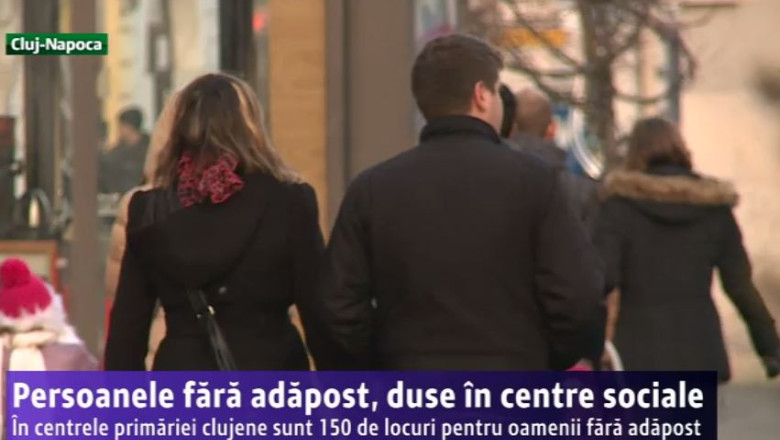 Persoanele fara adapost, duse in centre sociale  Imagine