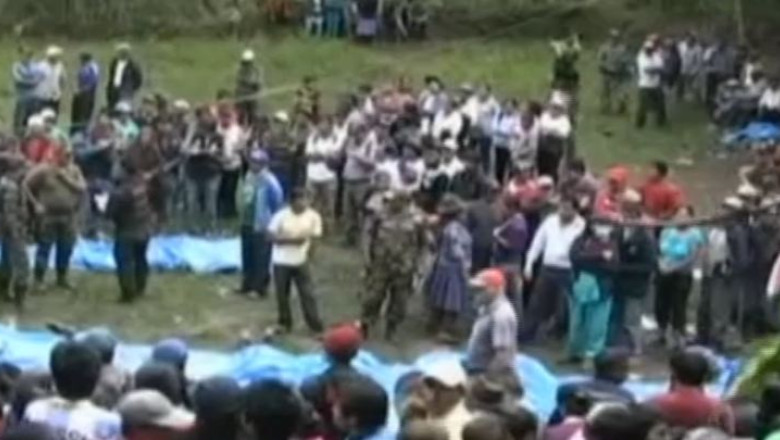 Peru. Accident rutier cu 50 de morti, dupa ce un autobuz s-a prabusit intr-o prapastie Imagine