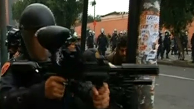 Peru. Proteste declansate de coruptia demnitarilor Imagine