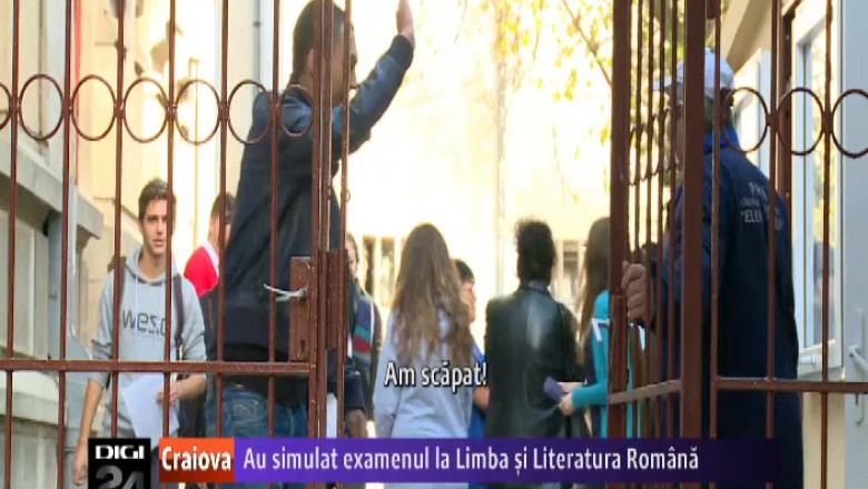 Peste 12.000 de elevi doljeni au sustinut simulari ale examenelor nationale Imagine