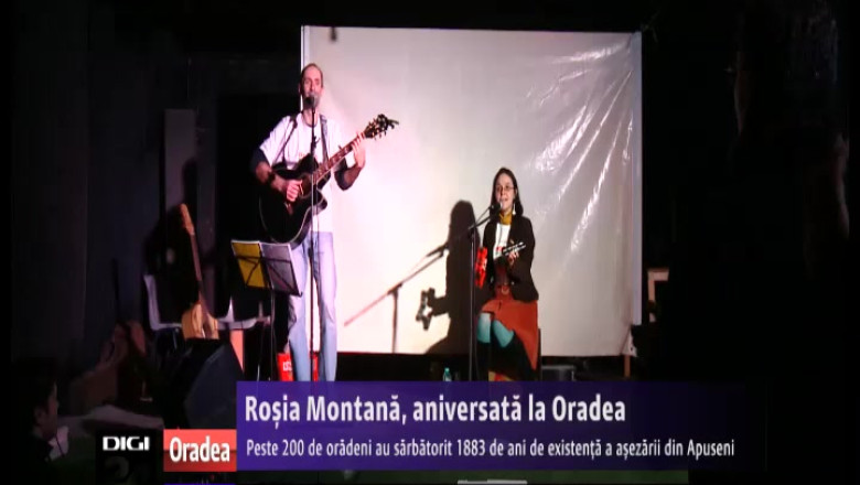 Peste 200 de oradeni au sarbatorit 1883 de ani de existenta a Rosiei Montane Imagine