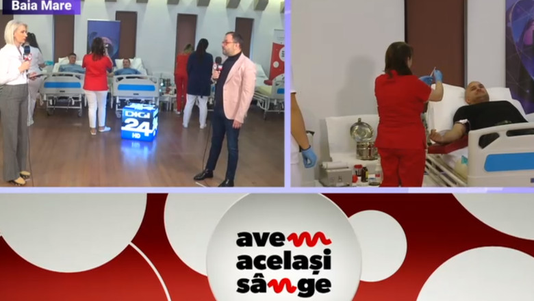 Peste 4.000 de romani din 21 de judete s-au alaturat pana acum campaniei „Avem acelasi sange” Imagine