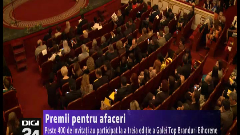 Peste 400 de invitati au participat la a treia editie a Galei Top Branduri Bihorene Imagine