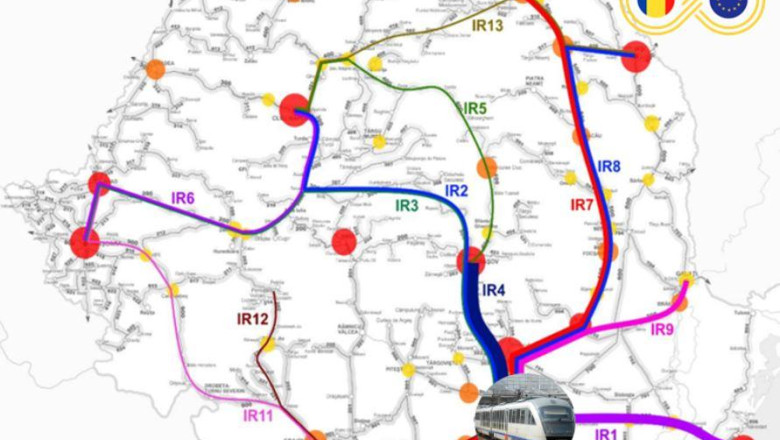Peste 52 de milioane de euro vor fi alocate de UE pentru cumpararea a 37 de trenuri electrice pe 13 rute din Romania Imagine