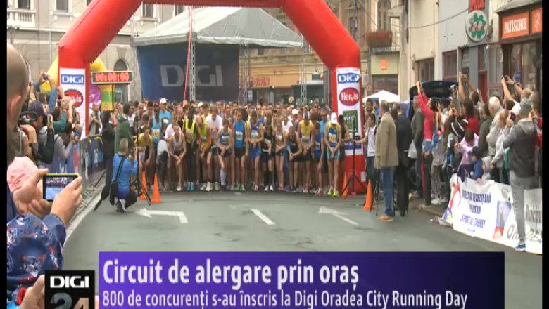 Peste 800 de concurenti s-au inscris la Digi Oradea City Running Day Imagine