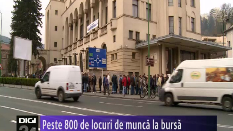 Peste 800 de locuri de munca la bursa Imagine