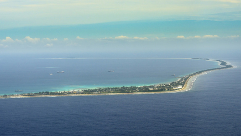 Peste o treime din populatia unei tari insulare care se scufunda a solicitat vize climatice pentru Australia Imagine