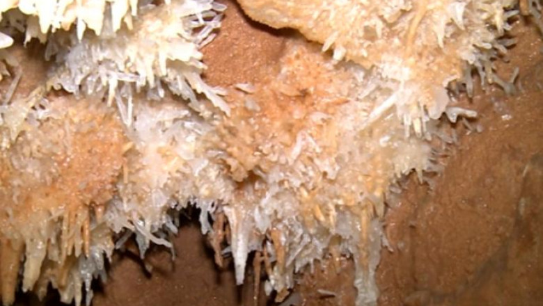 Pestera cu cristale de la Farcu, unul dintre refugiile impotriva caniculei Imagine