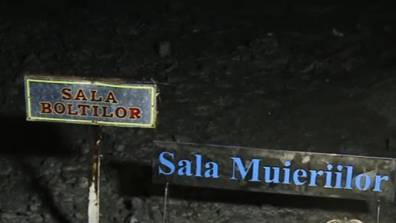 Pestera Muierilor, drum in inima muntelui. Galeriile au o lungime de aproape 7.000 de metri Imagine