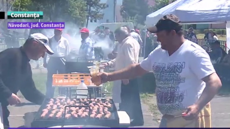 Petrecere campeneasca la Navodari. Ziua libera de 1 Mai a fost sarbatorita la iarba verde de navodareni Imagine