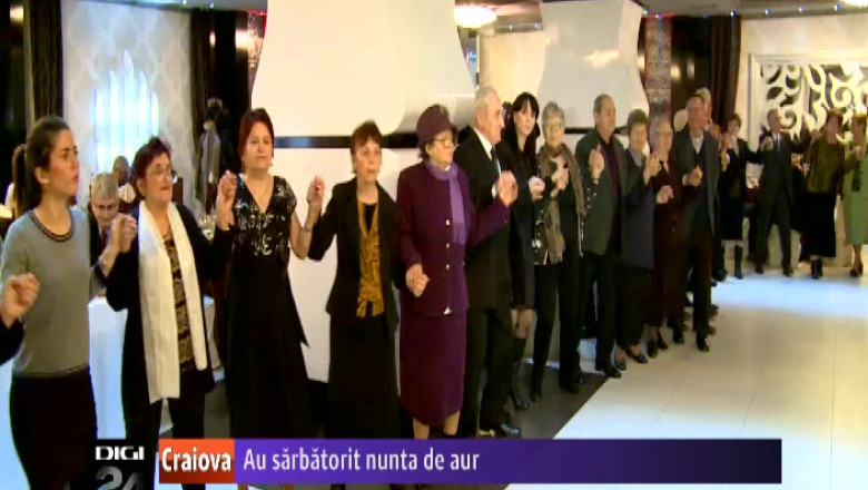 Petrecere pentru cuplurile din Craiova care au implinit 50 de ani de casatorie Imagine