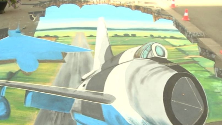 Pictura 3D in centrul Timisoarei Imagine