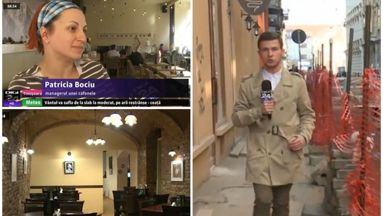 Pierderi aduse cu buldozerul in centrul istoric al Timisoarei  Imagine