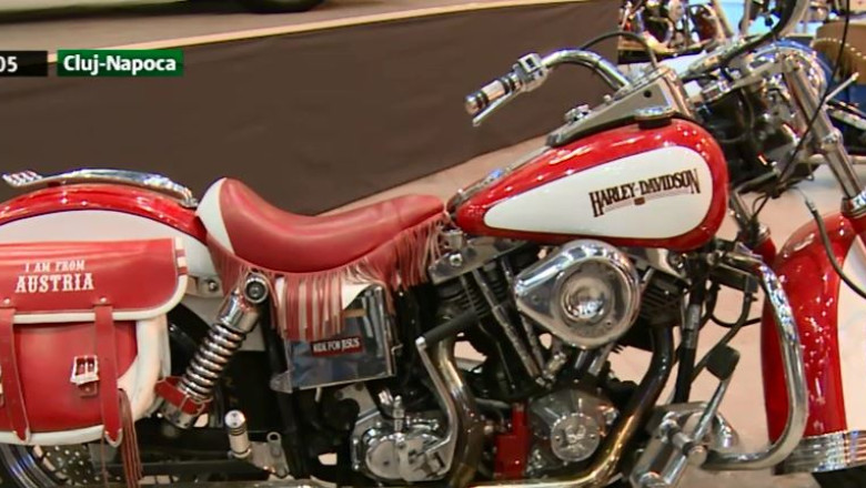 Piese rare, pe doua roti, expuse la Cluj Imagine