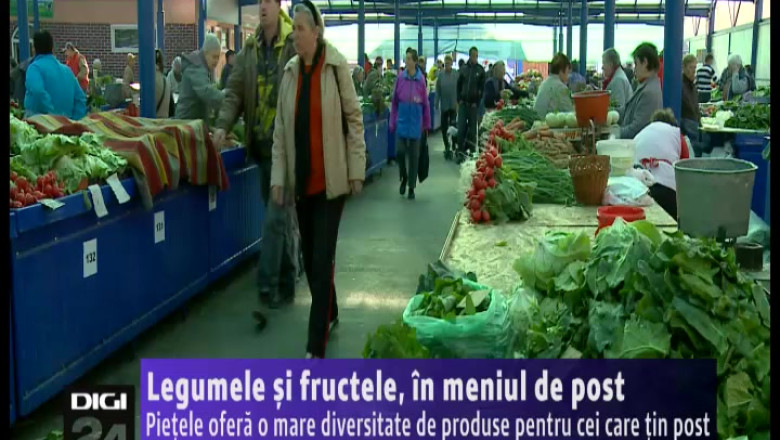 Piete pline cu legume si fructe pentru cei care tin post Imagine