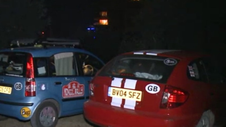 Pilotii care participa la Mongol Rally au chefuit in Mamaia Imagine