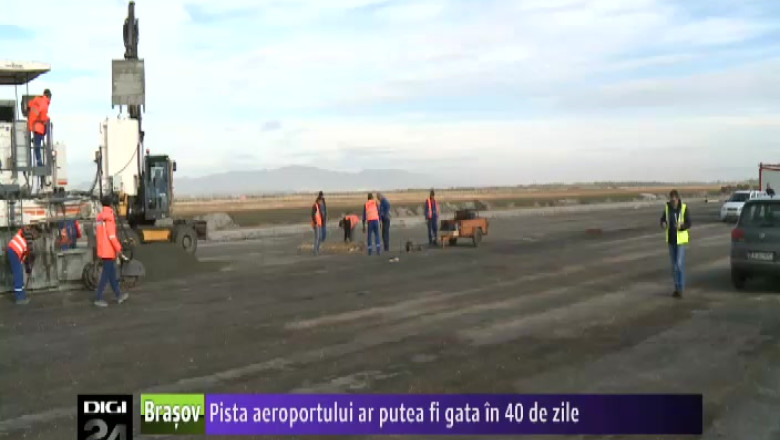 Pista aeroportului ar putea fi gata in 40 de zile Imagine