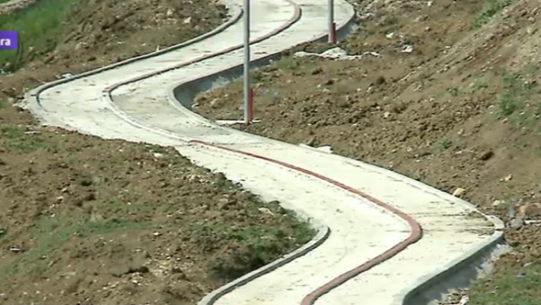 Pista de biciclete cu serpentine, la Timisoara. Explicatia proiectantilor Imagine