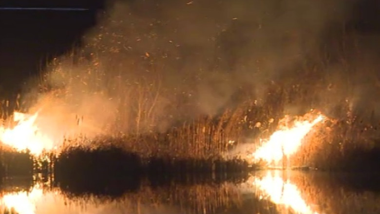 Pitesti. Incendiu declansat de la o tigara Imagine