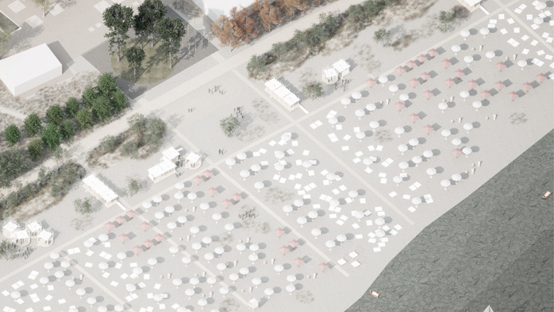 Plaja din Mamaia va fi transformata complet. A fost desemnat proiectul castigator pentru amenajarea statiunii Imagine