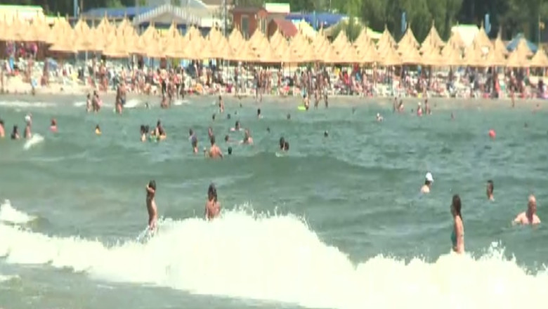 Plaja din statiunea Venus, lipsita de salvamari Imagine