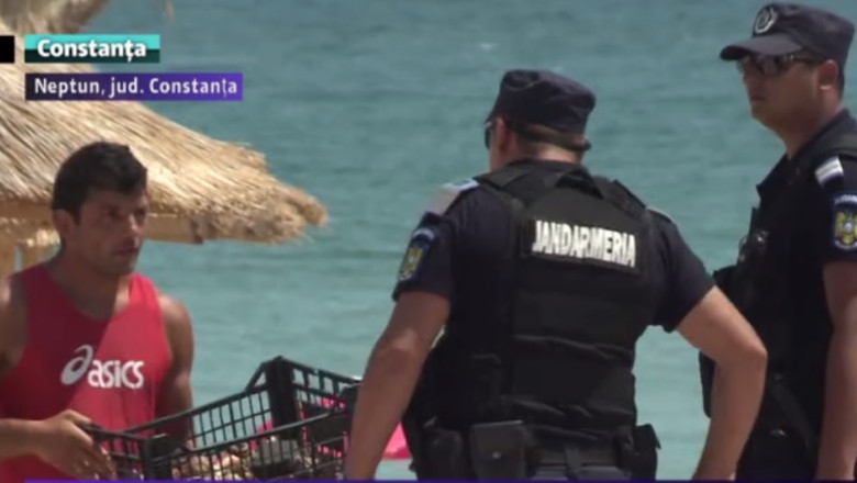 Plajele, raiul vanzatorilor ambulanti. Jandarmii au dat sanctiuni in valoare de 100.000 de lei Imagine