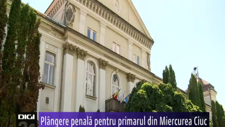 Plangere penala pentru primarul din Miercurea Ciuc Imagine