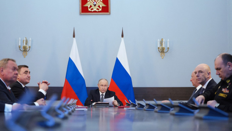 Planul lui Vladimir Putin pentru reinnoirea marinei ruse, dupa ce a fost slabita de Ucraina in Marea Neagra Imagine