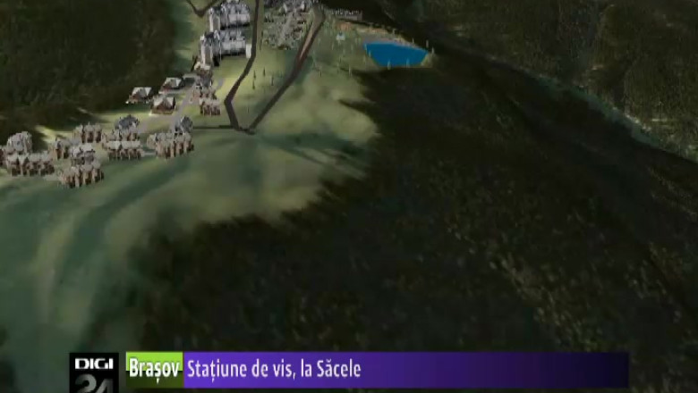 Planul unei statiuni de vis, la Sacele Imagine