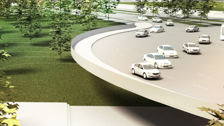 Planul urbanistic pentru pasajul de la Piata Presei, aprobat de Consiliul General al Capitalei Imagine