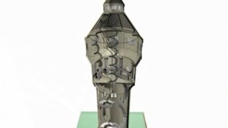 Planuri pentru turnul de apa din zona Iosefin din Timisoara Imagine