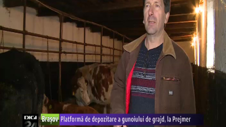 Platforma de depozitare a gunoiului de grajd, la Prejmer  Imagine